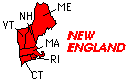 NEW ENGLAND MAP